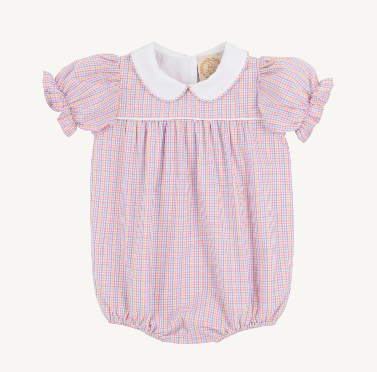 Holly Day Bubble - Woven Yarn - Woodstock Park Plaid/Worth Ave White from Anderson Parker