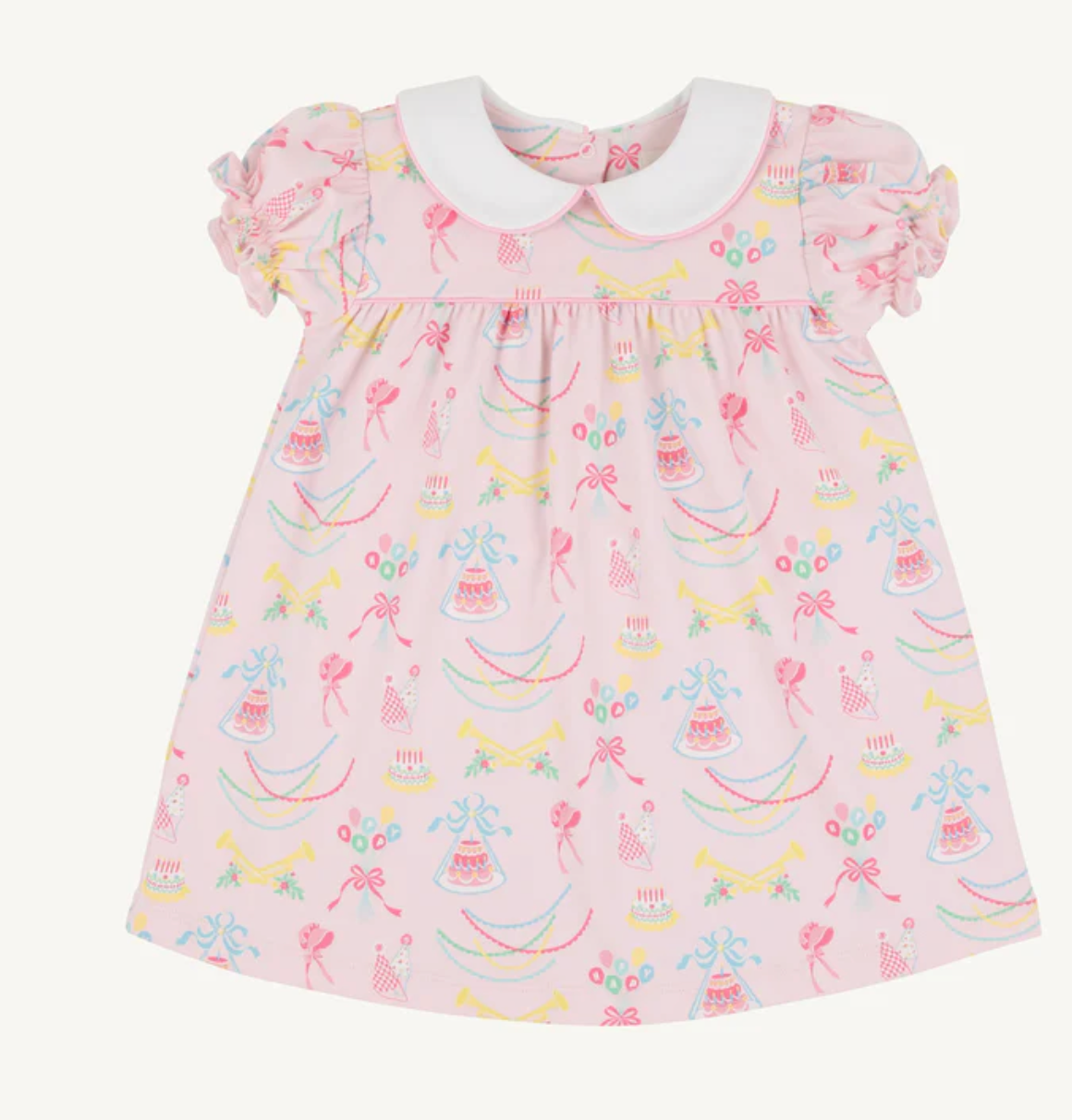 Holly Day Dress - Golden Birthday/Worth Ave White/Pier Party Pink from Anderson Parker