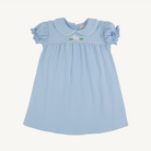 Holly Day Dress - Pima - Beale Street Blue/Bunny from Anderson Parker