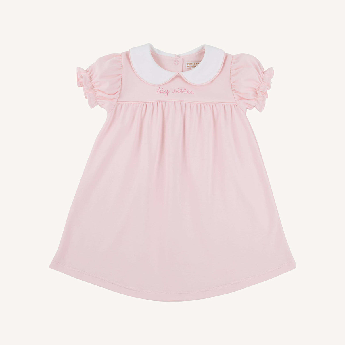Holly Day Dress - Pima - Palm Beach Pink/Worth Ave White/Hamptons Hot Pink/Big Sister from Anderson Parker