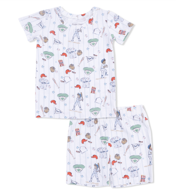 Home Run Baseball - Loungewear Short Set from Anderson Parker