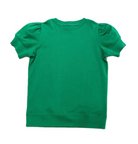Hunter Green Puff Short Sleeve Top BE from Anderson Parker