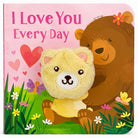 I Love You Every Day Finger Puppet Board Book from Anderson Parker