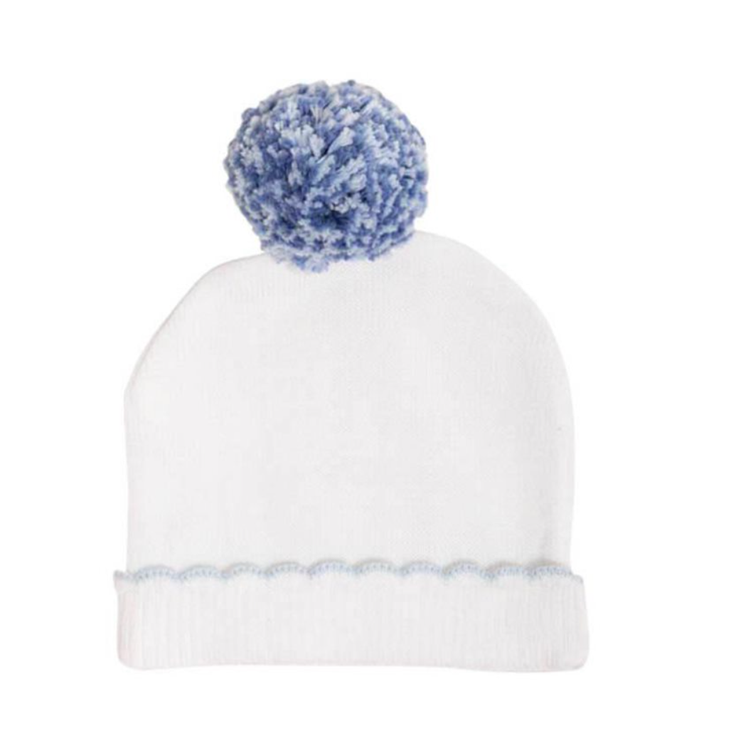 I`m Here Hat - Worth Ave White/Buckhead Blue from Anderson Parker