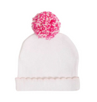I`m Here Hat - Worth Ave White/Palm Beach Pink from Anderson Parker