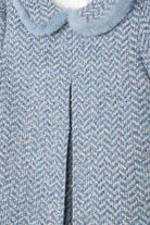 Indigo Blue Tweed Dress from Anderson Parker