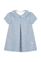 Indigo Blue Tweed Dress from Anderson Parker