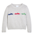 Intarsia Sweater - Race Cars from Anderson Parker
