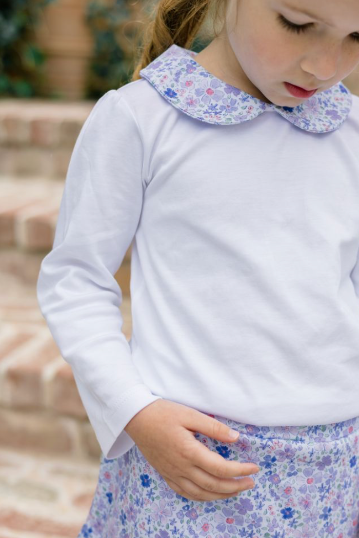 Iris Garden Collared Shirt and Skort Set from Anderson Parker