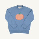Isaac's Intarsia Sweater - Barrington Blue/Pumpkin from Anderson Parker