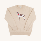 Isaacs Intarsia Sweater - Osprey Oatmeal/Dog from Anderson Parker