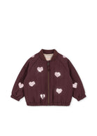 JUNO SEQUIN BOMBER JACKET - DECADENT CHOCOLATE from Anderson Parker