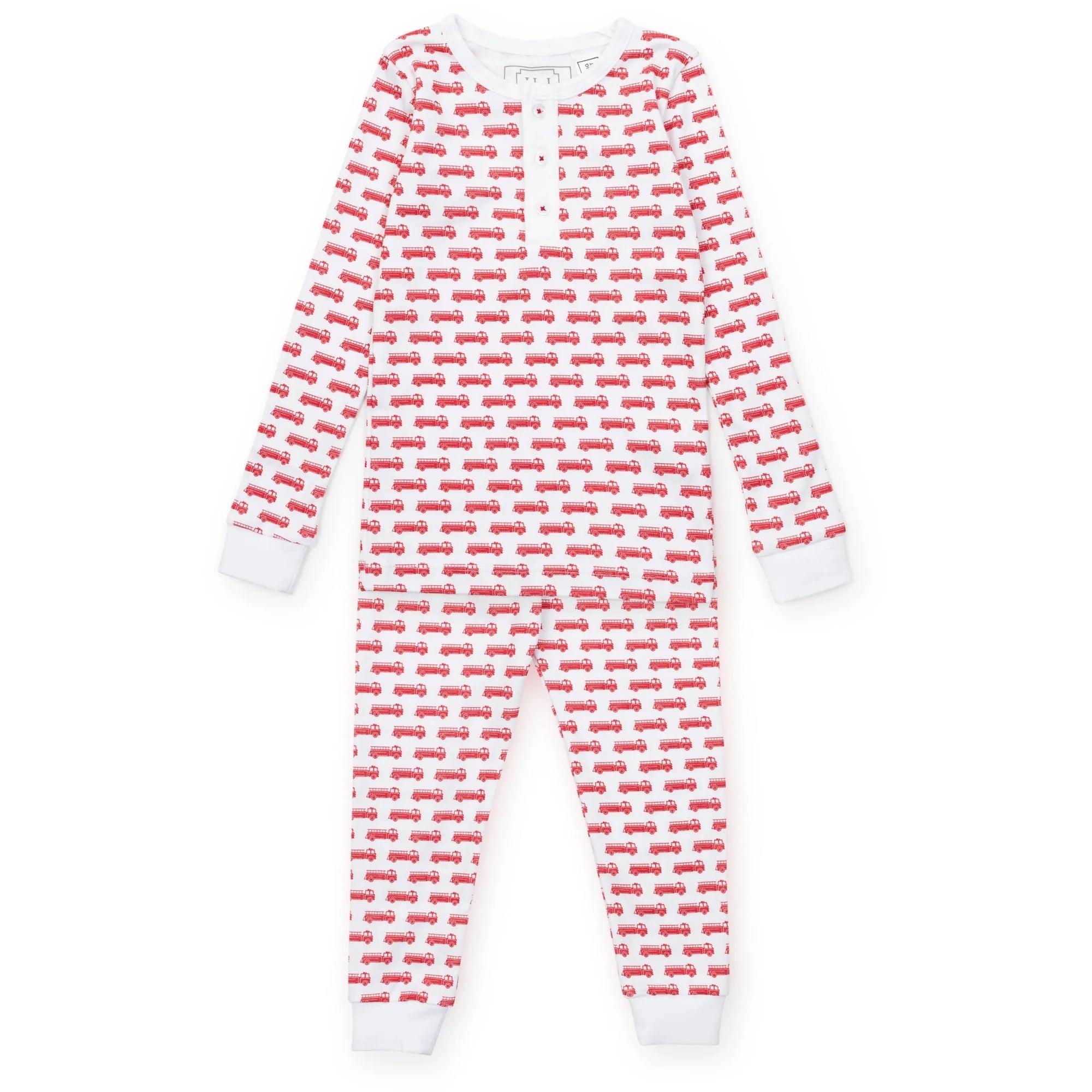 Jack Boys Pajama Pant Set - Firetrucks from Anderson Parker