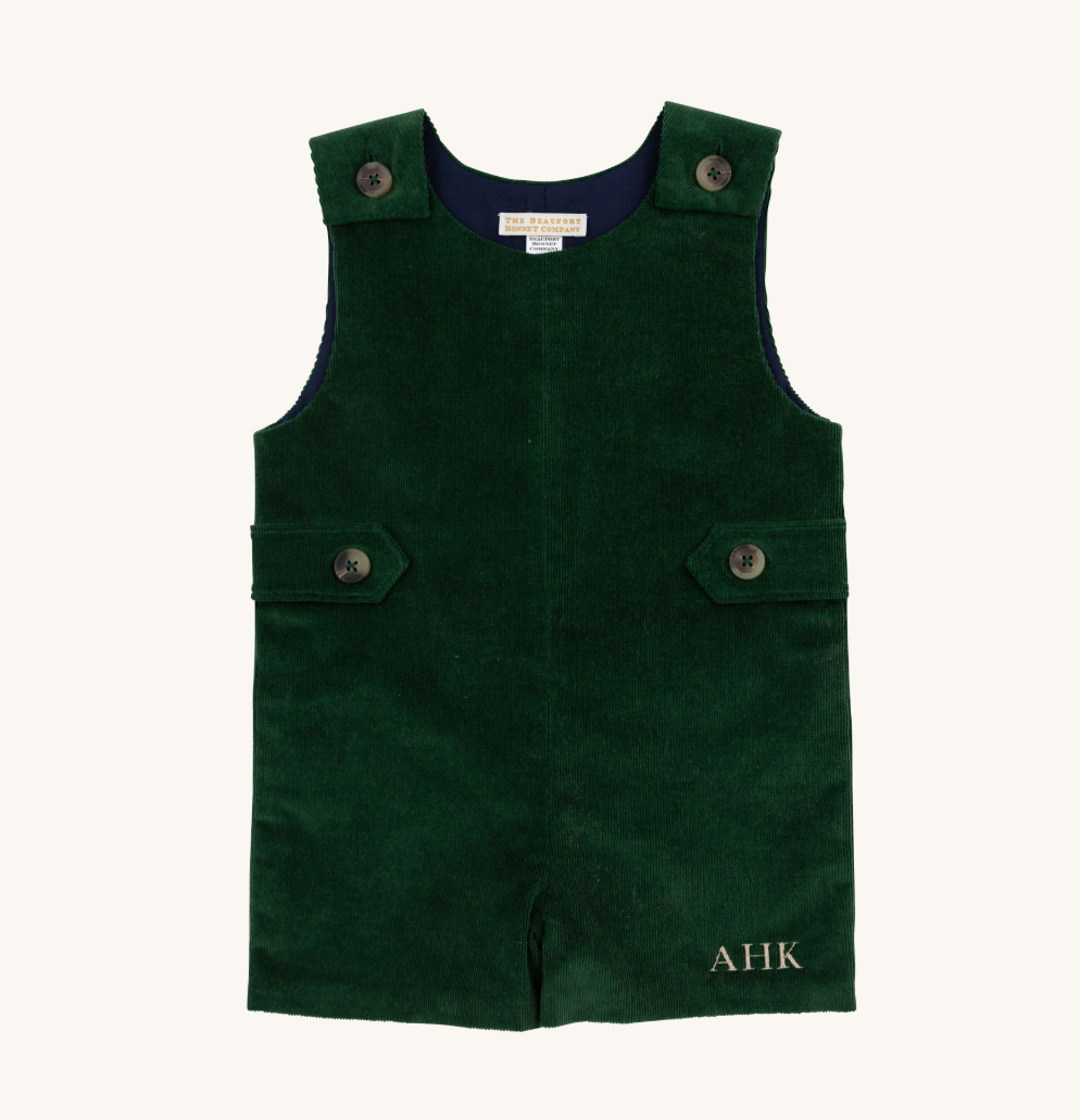 Jack Keene Jon Jon - Corduroy - Grier Green/Nantucket Navy from Anderson Parker