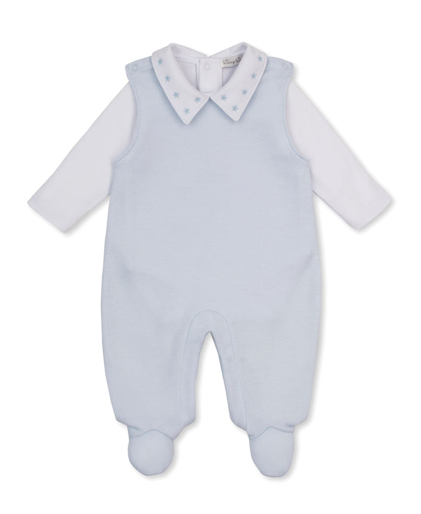 Jacquard Overall Set Mix - Light Blue from Anderson Parker