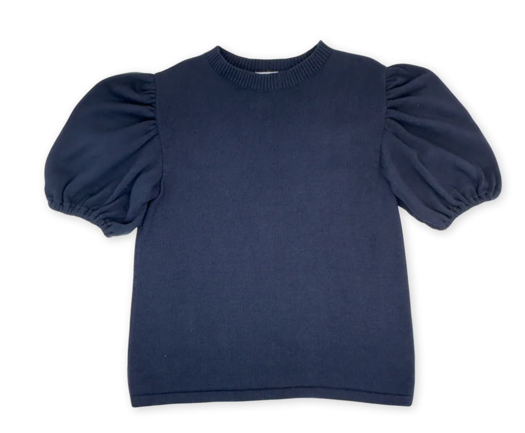 Jane Sweater Blouse - Newport Navy from Anderson Parker