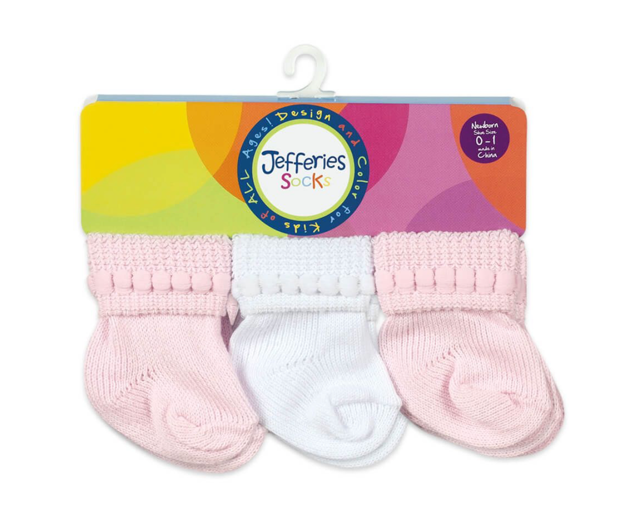 Jefferies Socks Rock-A-Bye Turn Cuff Socks 6 Pair Pack from Anderson Parker