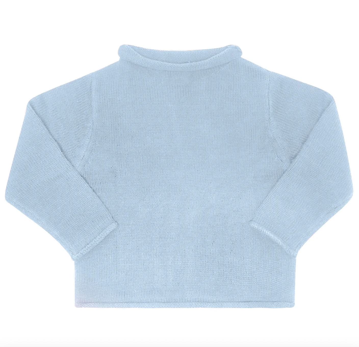 Jersey Rollneck Sweater - Blue from Anderson Parker