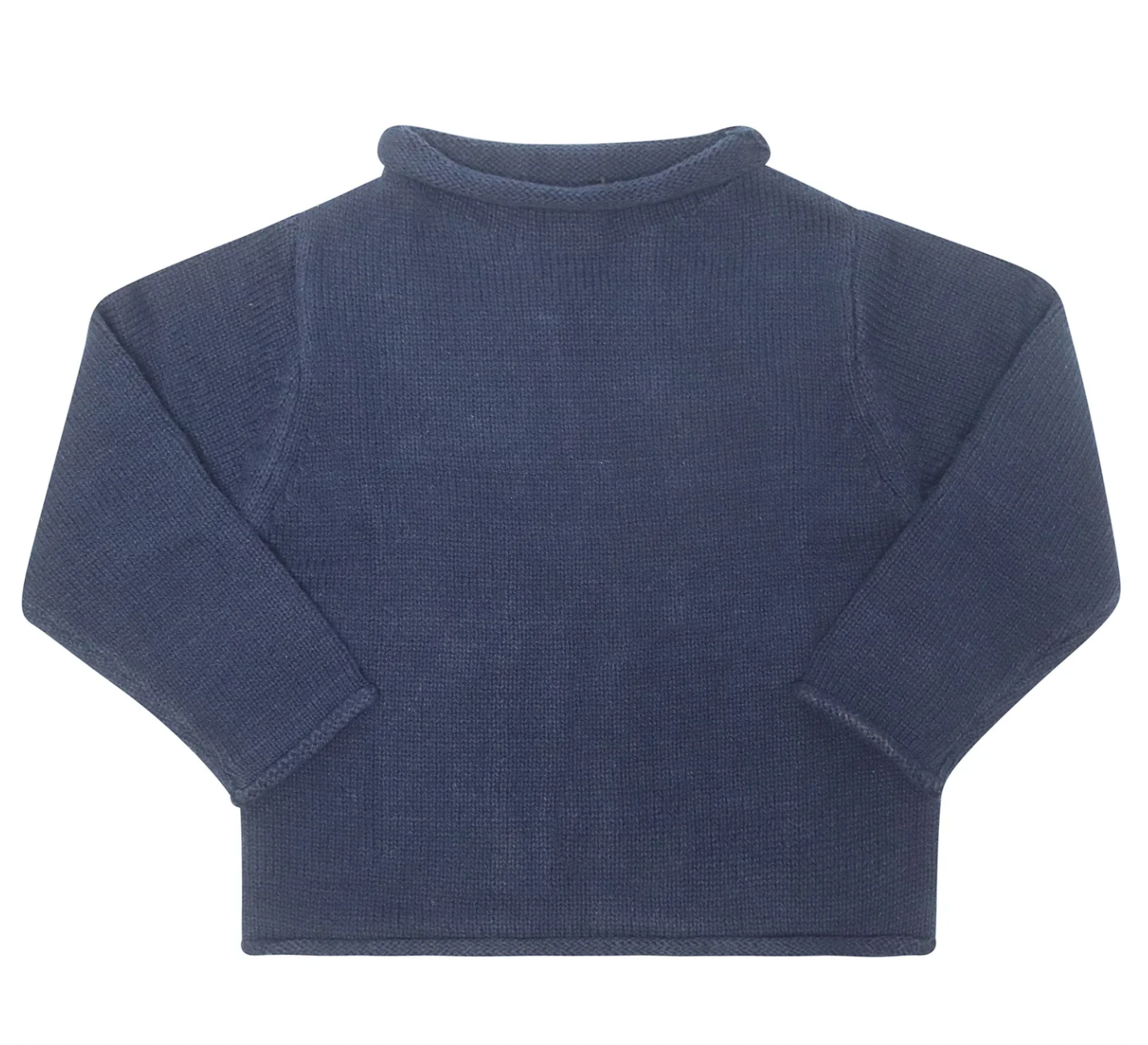 Jersey Rollneck Sweater - Navy from Anderson Parker
