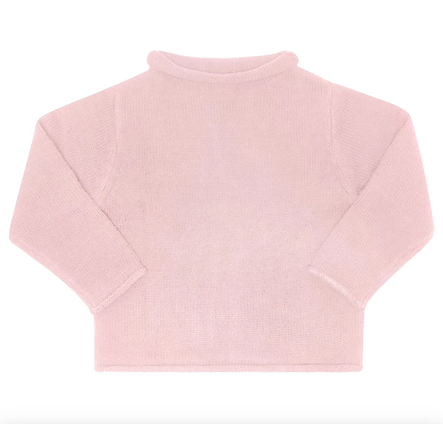 Jersey Rollneck Sweater - Pink from Anderson Parker