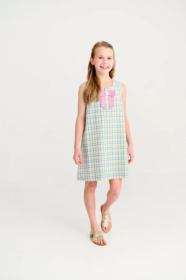 Jilly Jumper - Primland Plaid with Hamptons Hot Pink from Anderson Parker