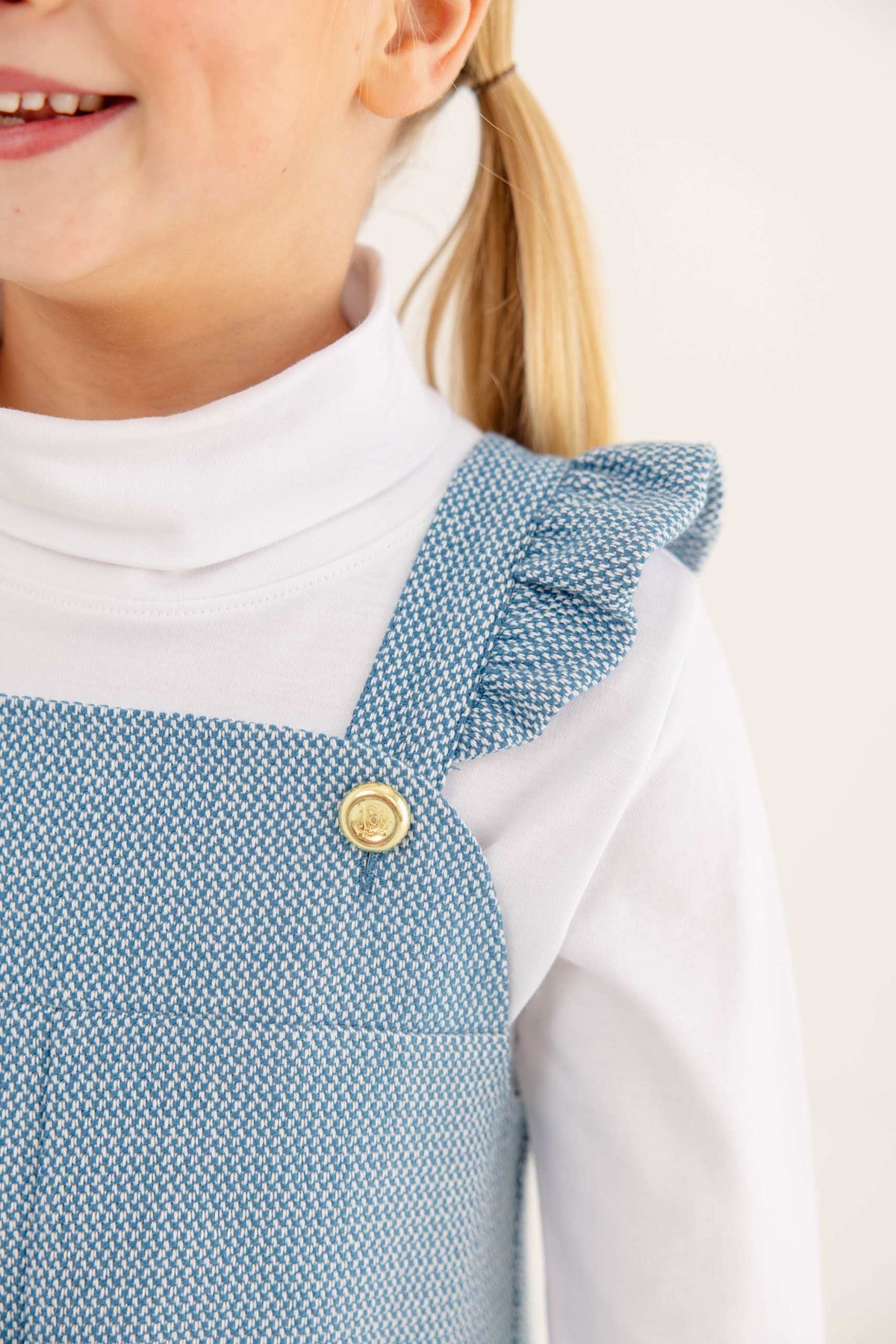 Julia Jumper - Tweed - Barnsley Blue/Palmetto Pearl from Anderson Parker