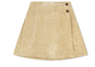 Julia Skirt - Alexandria Khaki Corduroy from Anderson Parker