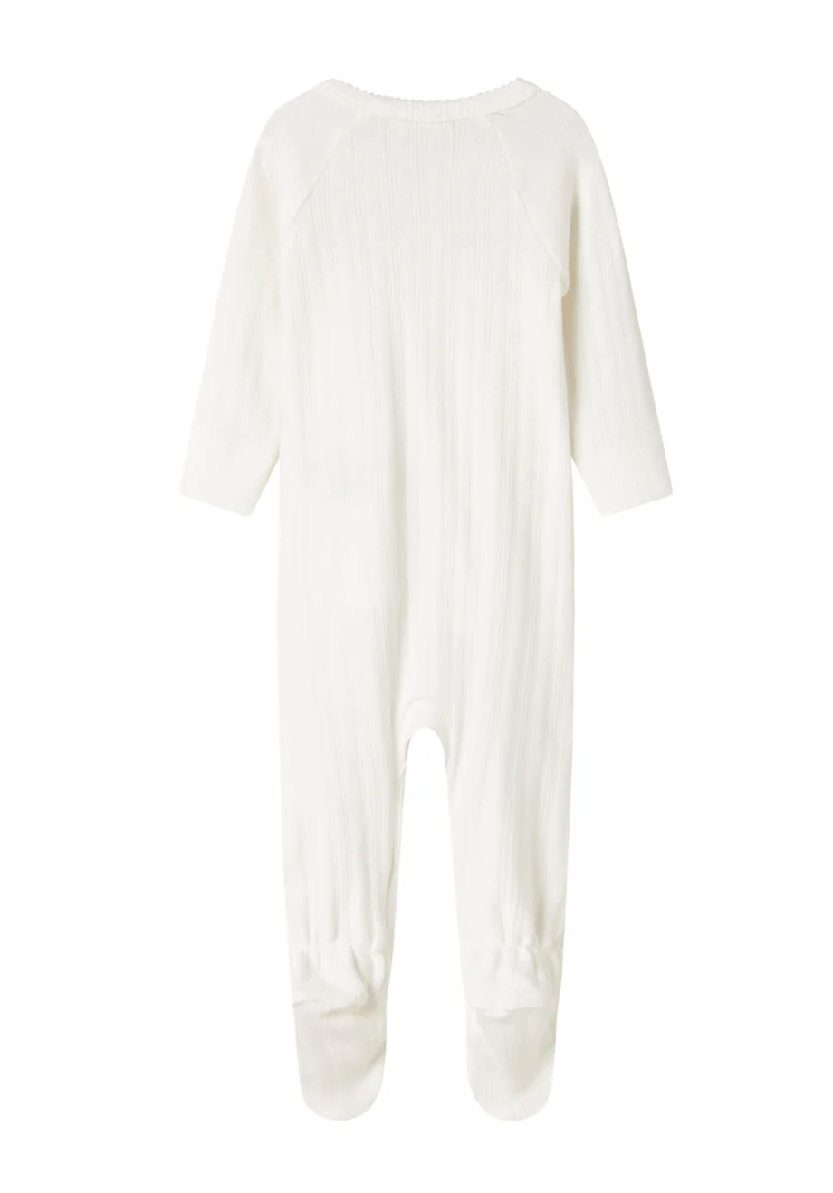 Jumpsuit & Hat Set - Gentle White from Anderson Parker