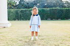 Katherine Dress - Light Blue Stripe/Navy from Anderson Parker