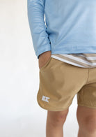 Khaki Super Short from Anderson Parker