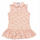 Kickoff Burnt Orange Sleeveless Polo Dress from Anderson Parker