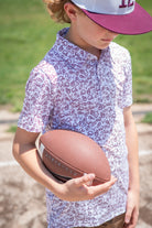 Kickoff Maroon Polo Short Sleeve Shirt from Anderson Parker