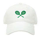 Kids Tennis Racquets Baseball Hat - White from Anderson Parker