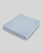 Knit Blanket - 90x90 - Chalk Blue from Anderson Parker