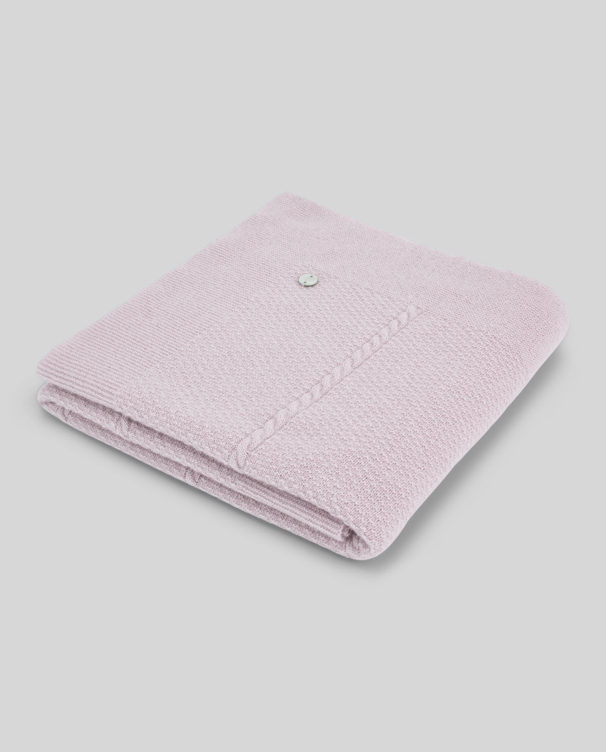 Knit Blanket - 90x90 - Rosa Tiza from Anderson Parker