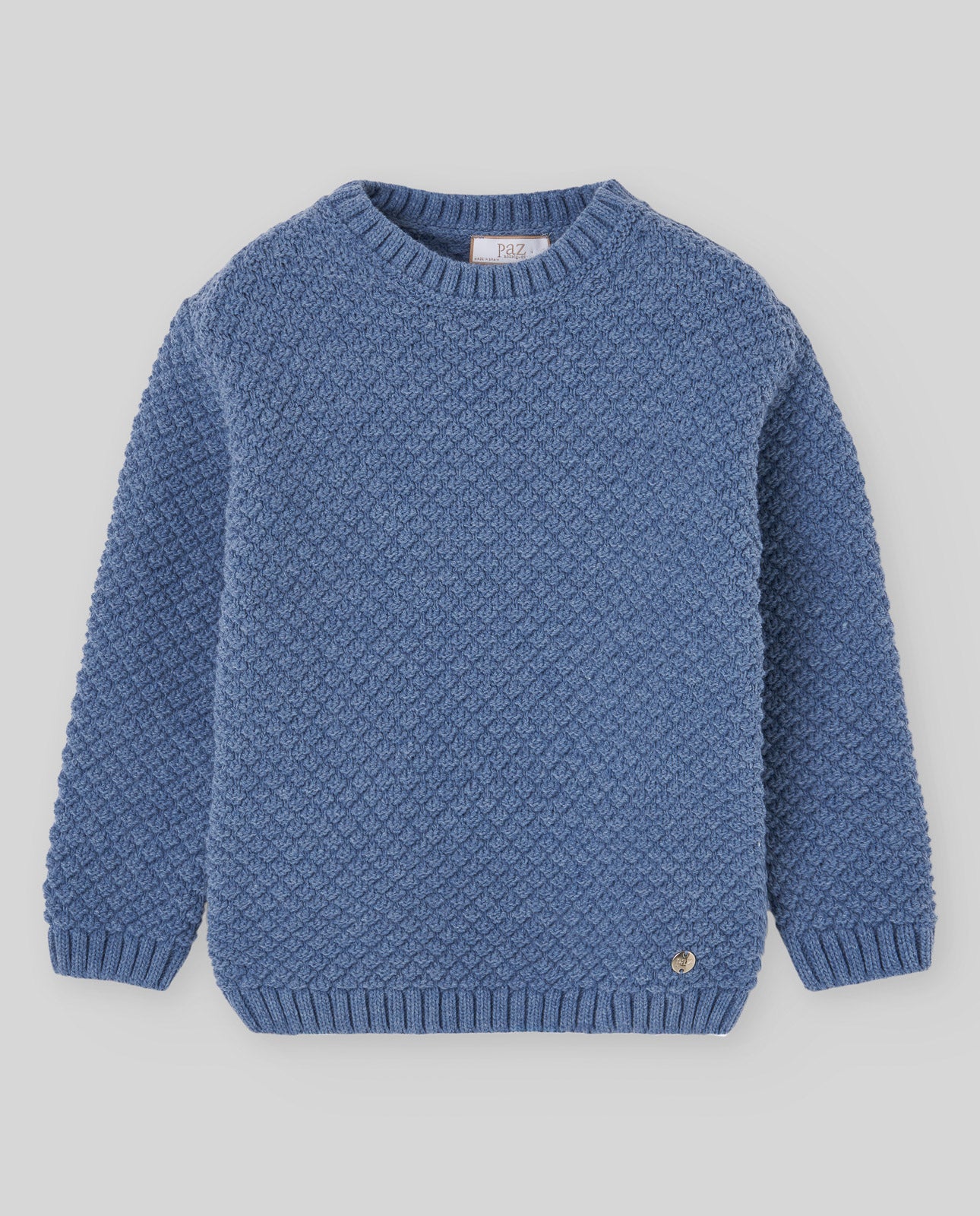 Knit Boy Pullover - Sapphire Blue from Anderson Parker