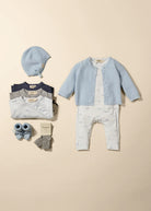 Knit Cardigan & Pant Set - Cerulean Sky from Anderson Parker