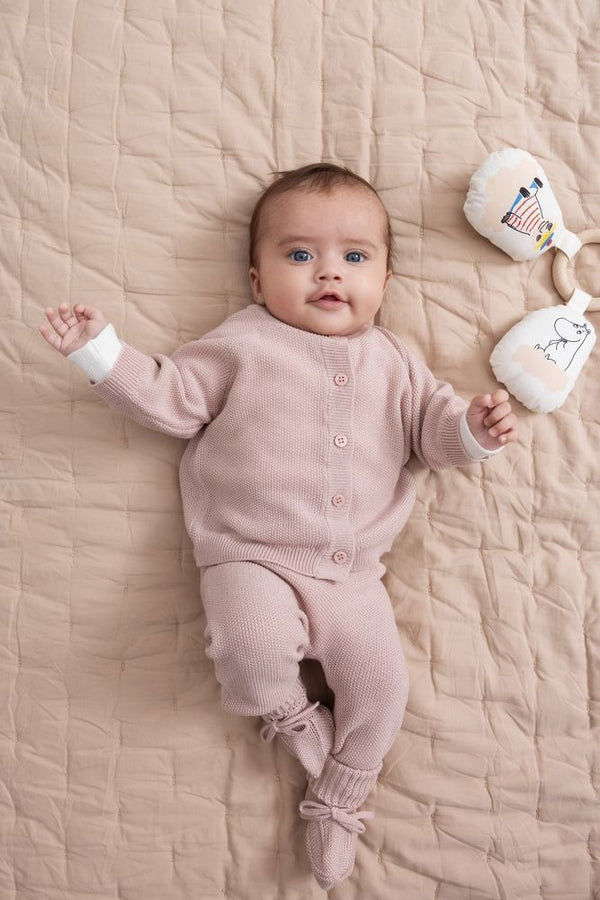 Knit Cardigan & Pant Set - Faded Rose from Anderson Parker