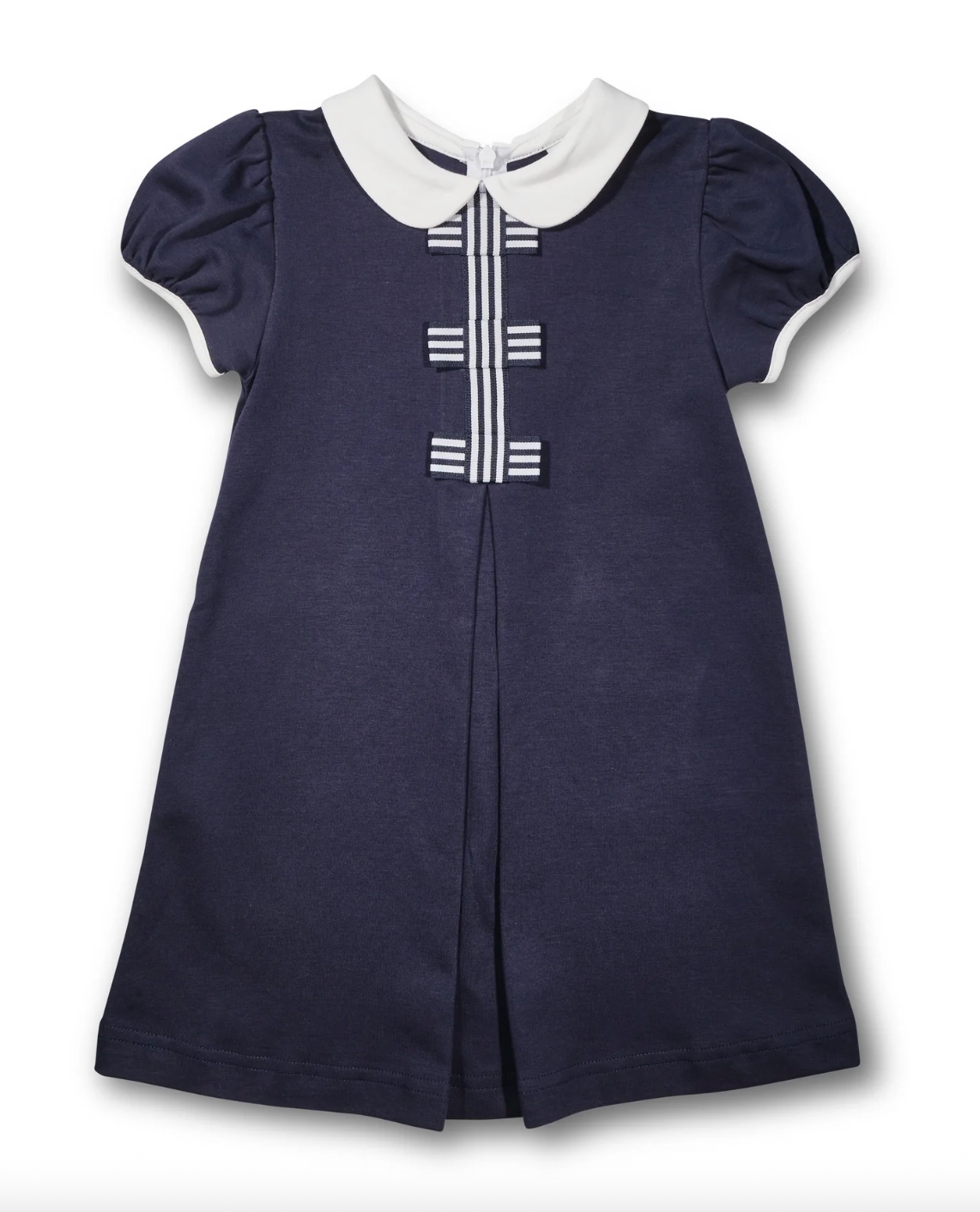 Knit Dress with Stripe Ribbon Bows from Anderson Parker