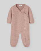 Knit Newborn Romper - Mist Pink from Anderson Parker