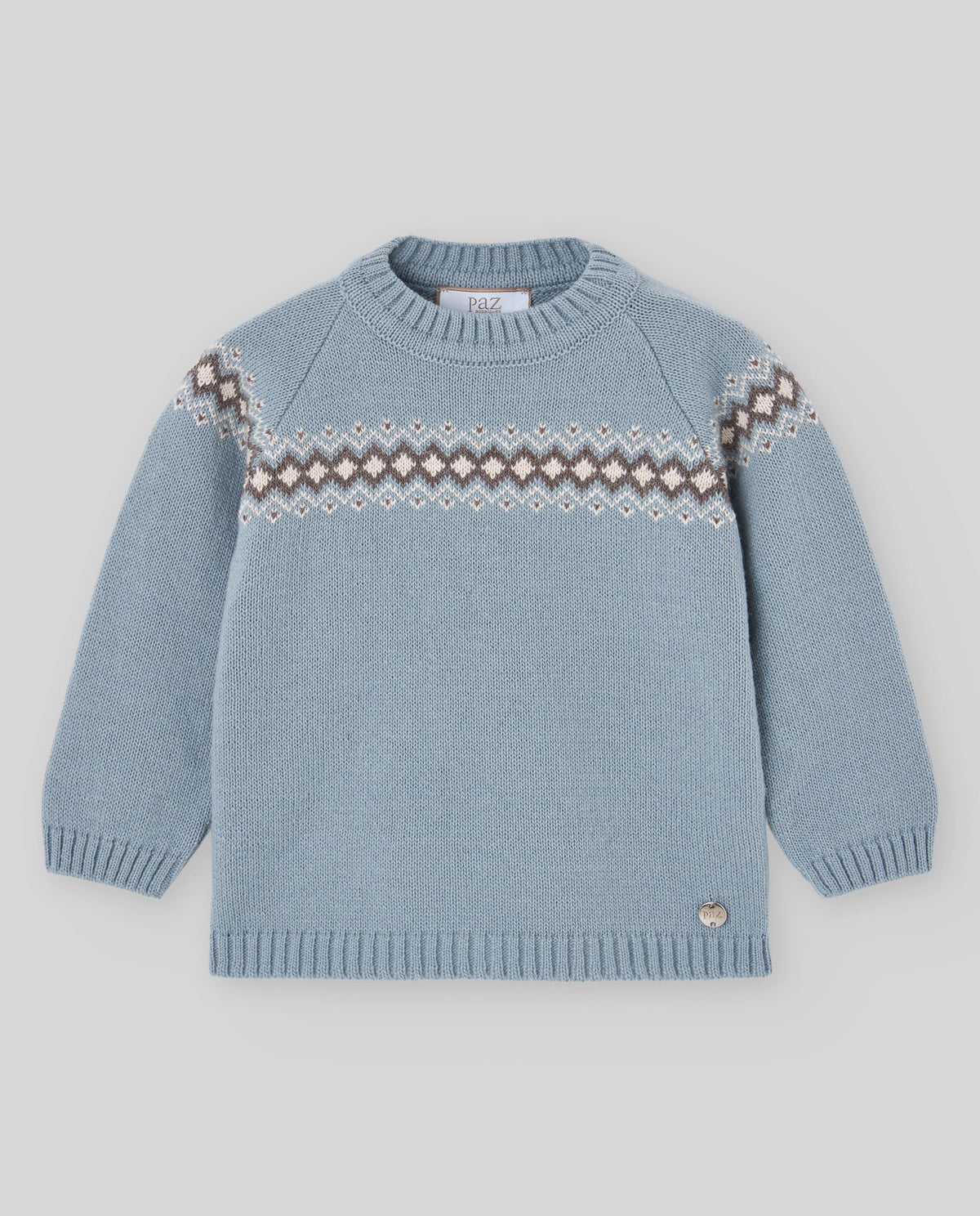 Knit Pullover - Mineral Blue from Anderson Parker