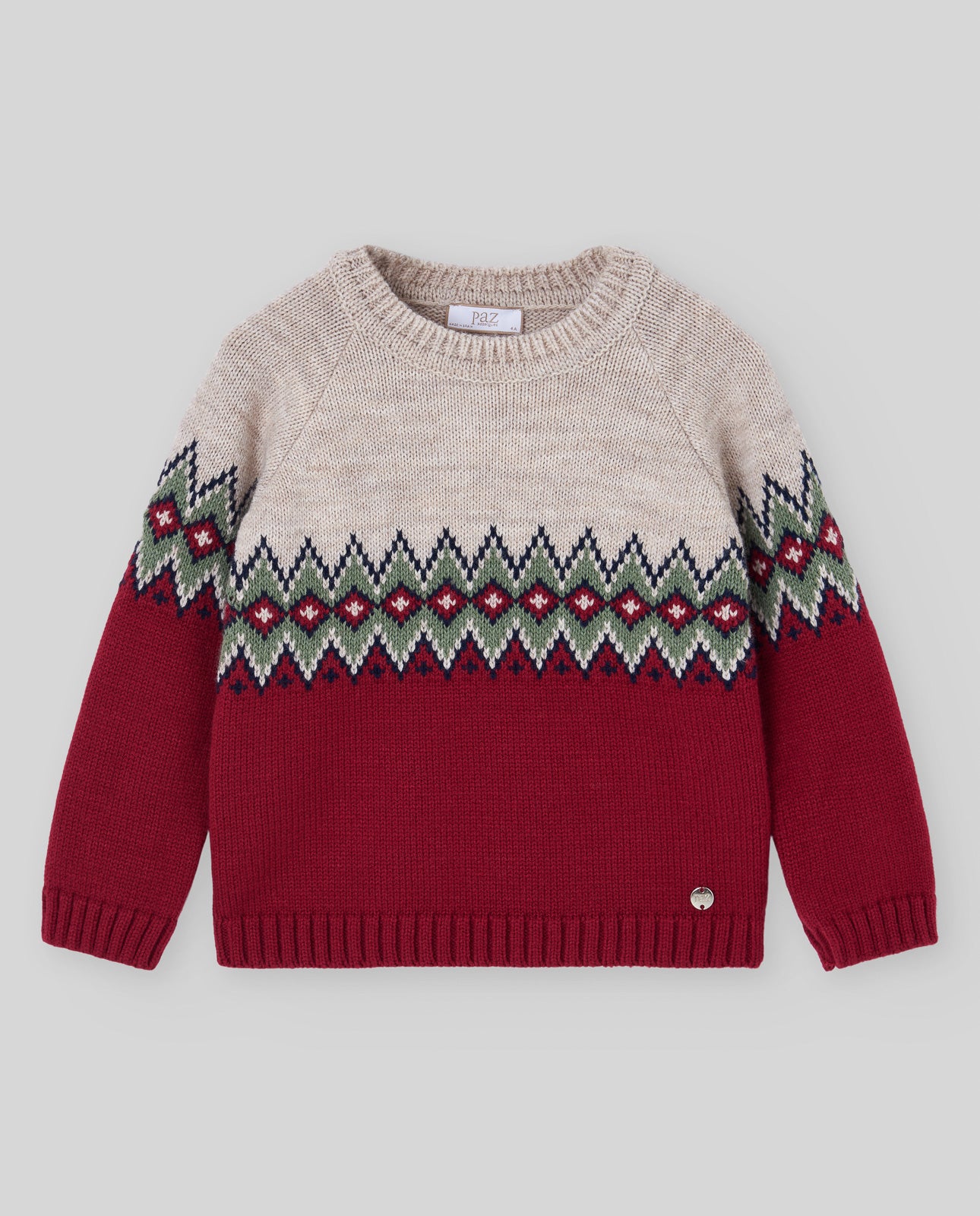 Knit Pullover - Red from Anderson Parker