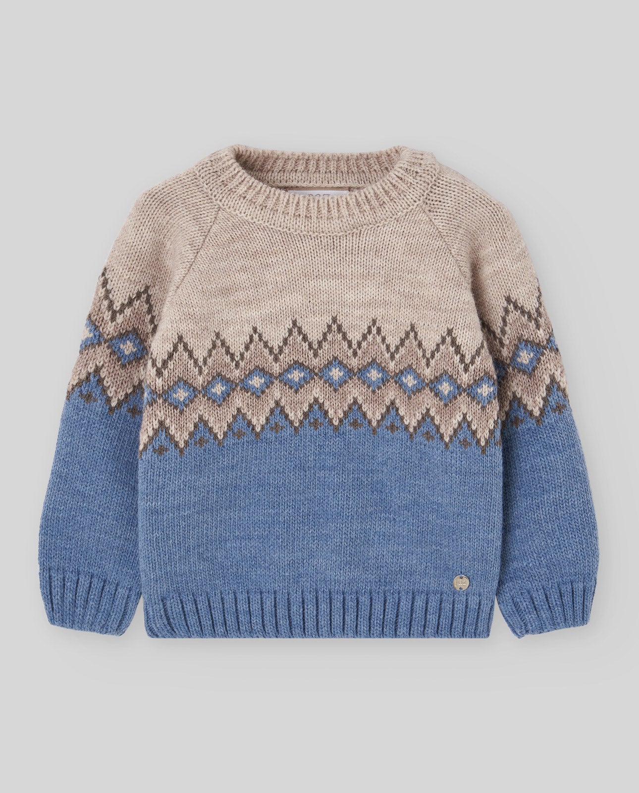 Knit Pullover - Sapphire Blue from Anderson Parker