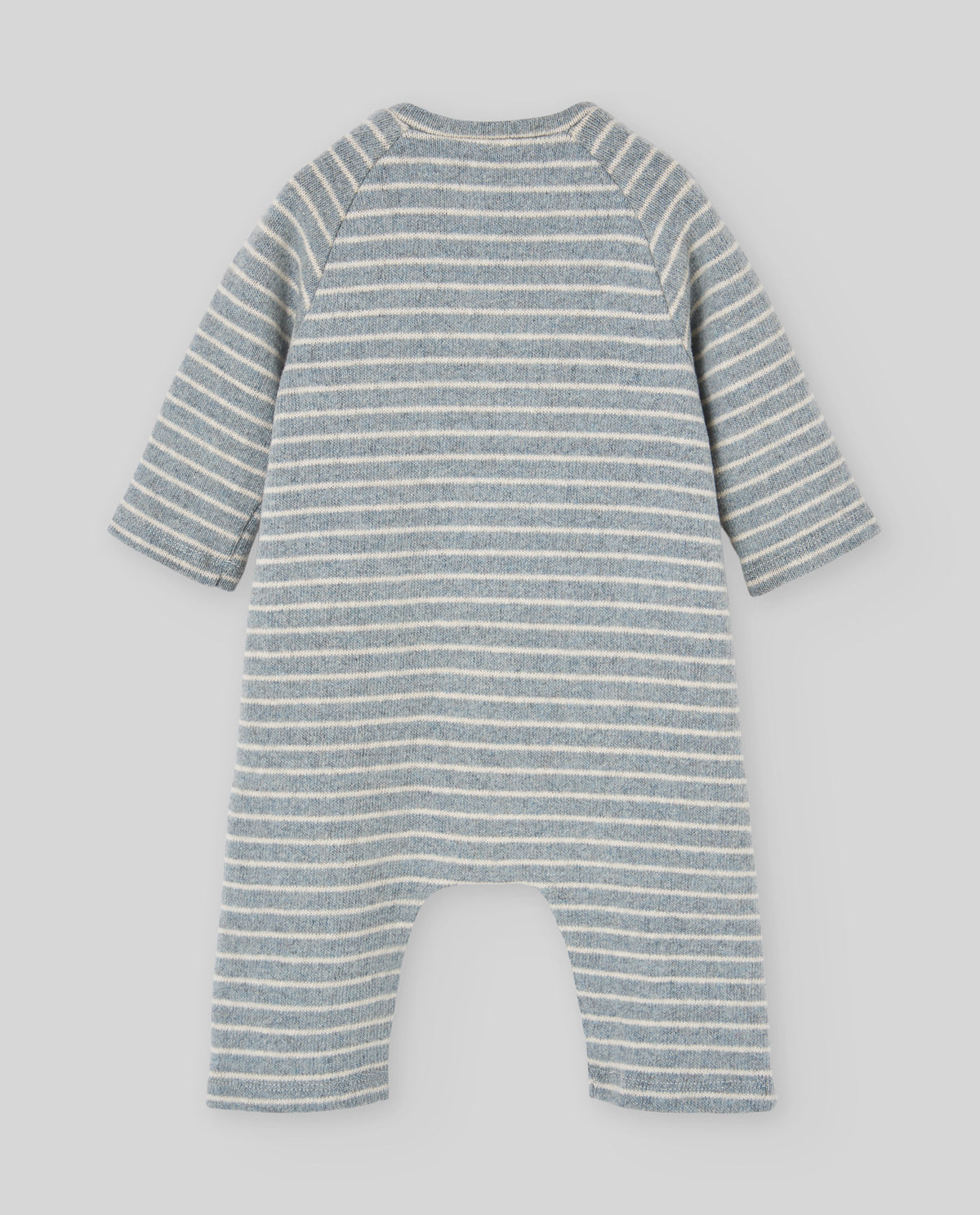 Knit Romper - Blue Cloud/Cream from Anderson Parker