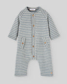 Knit Romper - Blue Cloud/Cream from Anderson Parker