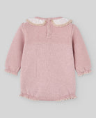 Knit Romper - Powder Pink/Light Brown from Anderson Parker