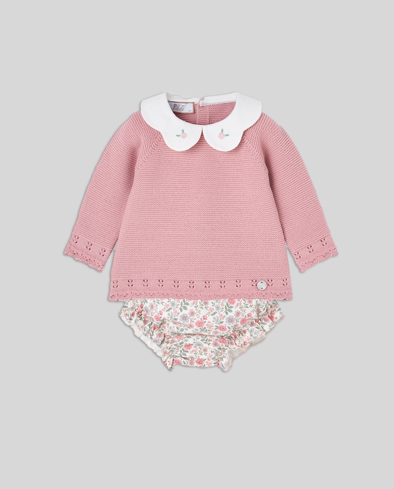 Knit Sweater + Bloomer - Mist Pink from Anderson Parker