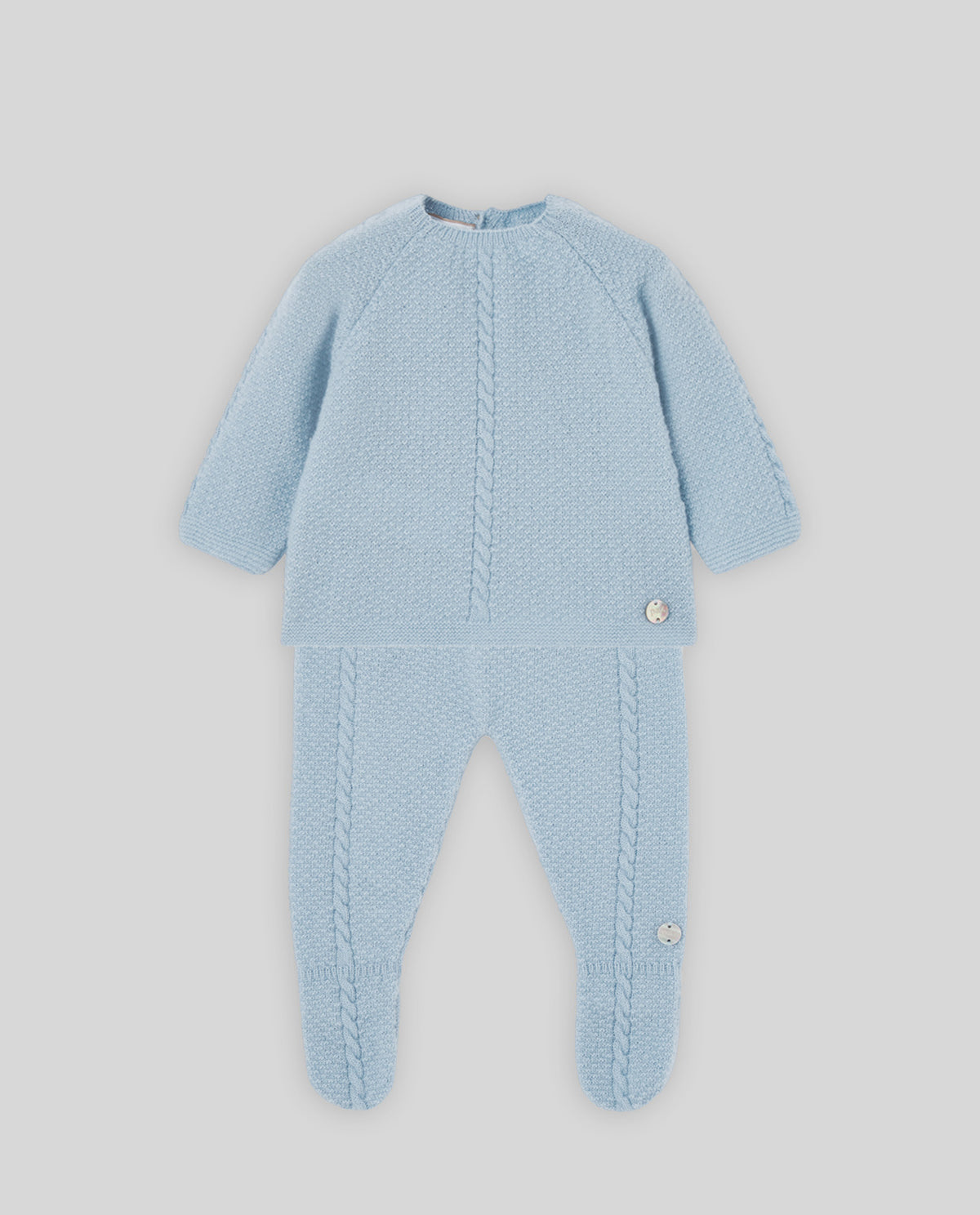 Knit Sweater + Legging Set - Chalk Blue from Anderson Parker