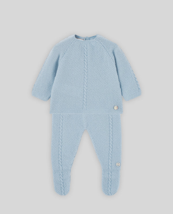Knit Sweater + Legging Set - Chalk Blue from Anderson Parker