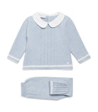 Knit Sweater + Legging Set - Chalk Blue/Cream from Anderson Parker
